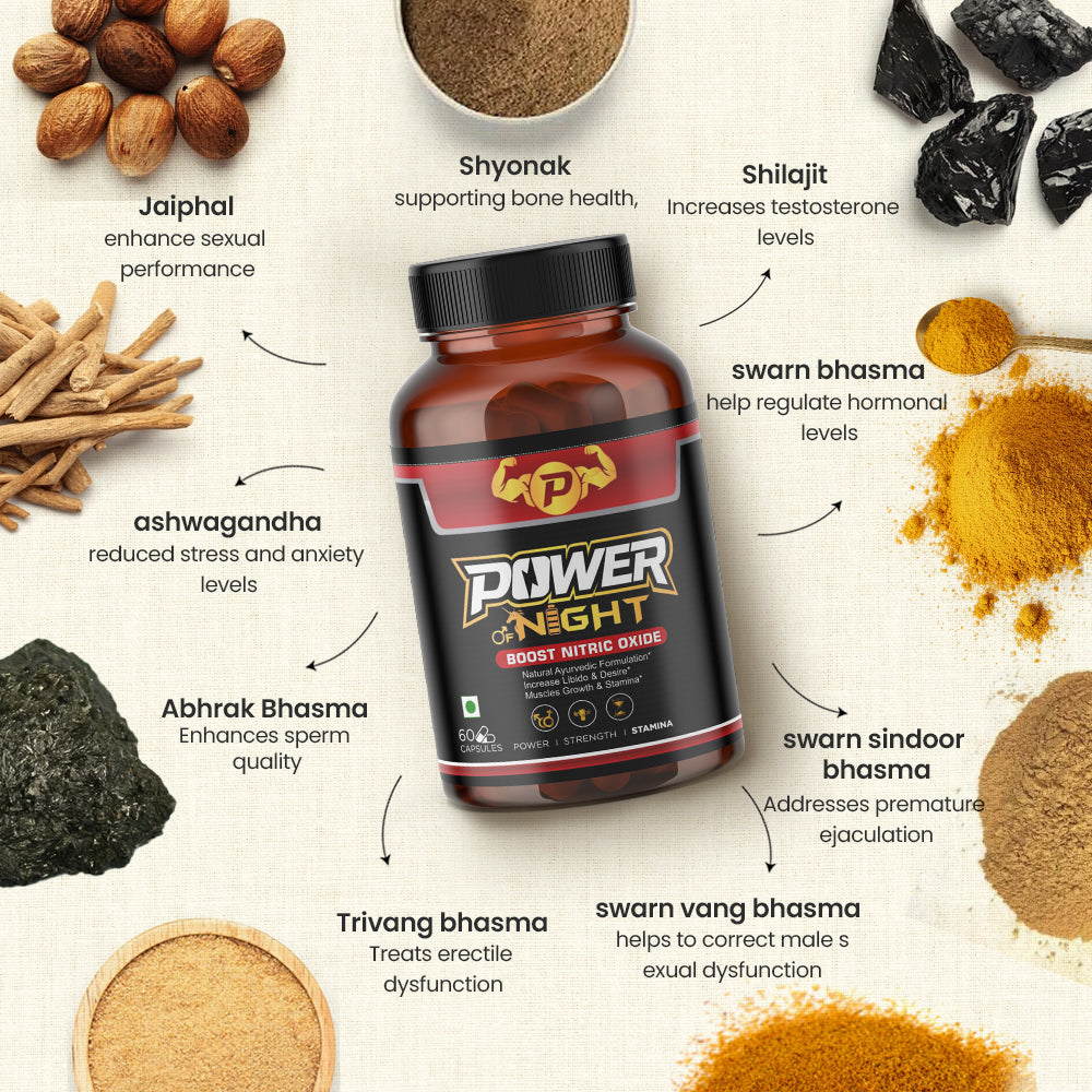 Power of Night - Ayurvedic Formula      पुरुषत्व का असली दम,पुरुषत्व का असली दम